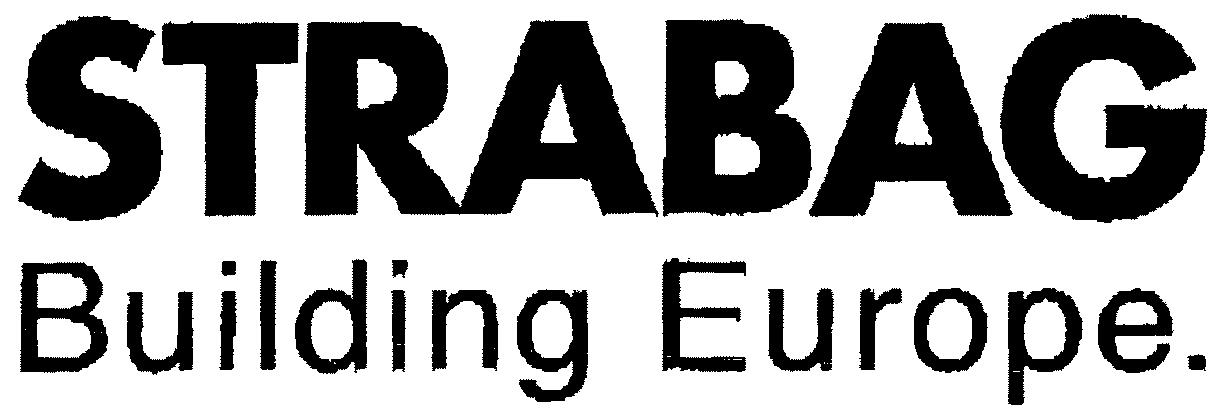 Paraqitja e markës STRABAG Building Europe.