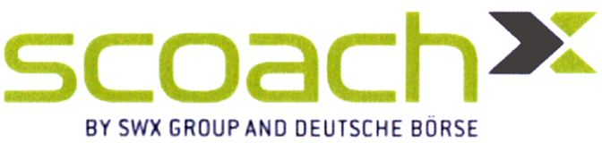 Paraqitja e markës scoach BY SWX GROUP AND DEUTSCHE BORSE