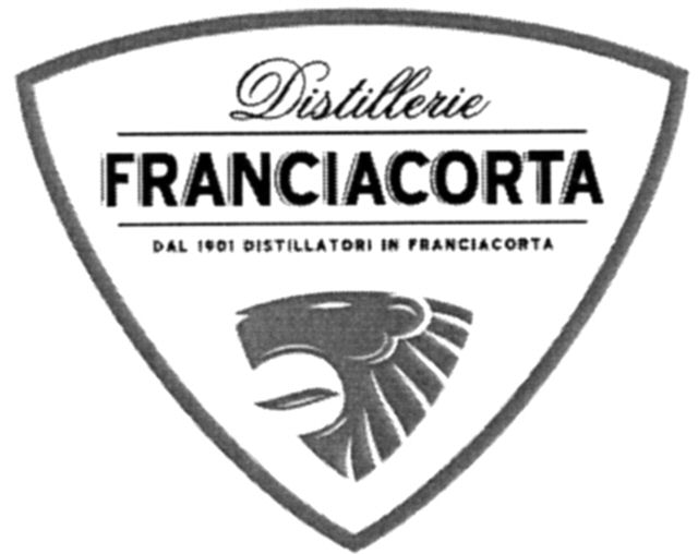 Paraqitja e markës Distillerie FRANCIACORTA DAL 1901 DISTILLATORI IN FRANCIACORTA