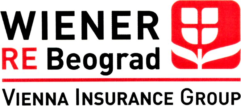 Paraqitja e markës WIENER RE Beograd VIENNA INSURANCE GROUP