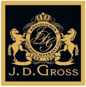 Paraqitja e markës J.D. Gross KÖNIGLICHER HOFLIEFERANT