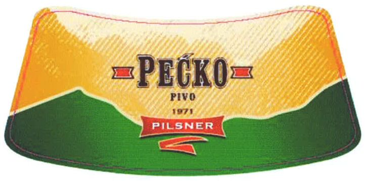 Paraqitja e markës PECKO PIVO PILSNER