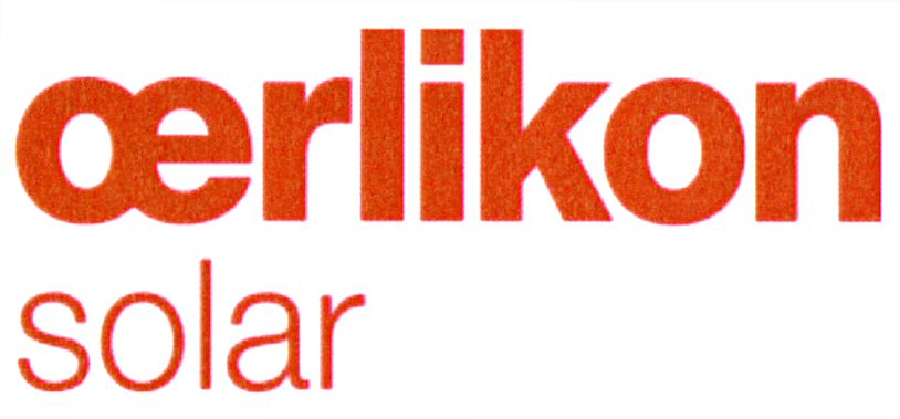 Paraqitja e markës oerlikon solar