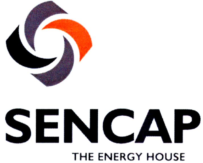 Paraqitja e markës SENCAP THE ENERGY HOUSE