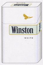 Paraqitja e markës Winston WHITE