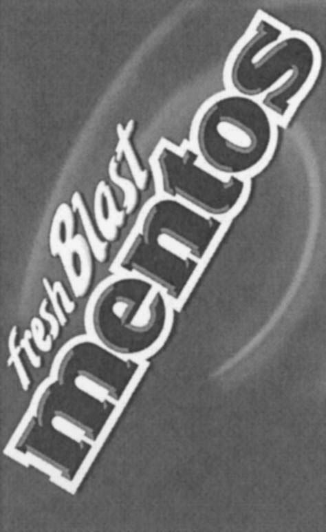 Paraqitja e markës fresh Blast mentos