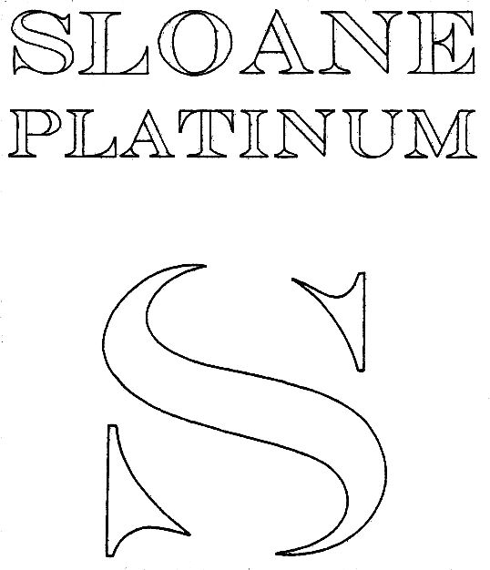 Paraqitja e markës S SLOANE PLATINUM