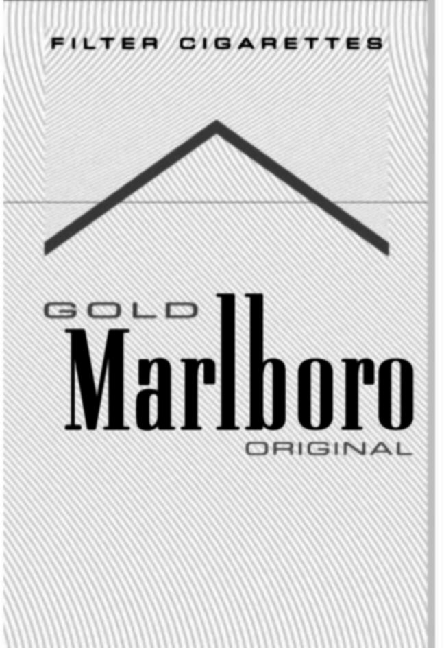 Paraqitja e markës FILTER CIGARETTES GOLD Marlboro ORIGINAL