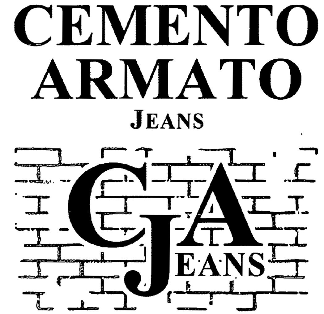 Paraqitja e markës CEMENTO ARMATO JEANS C Jeans A