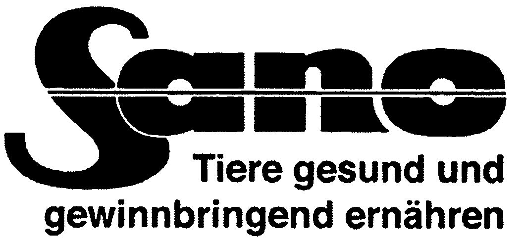 Paraqitja e markës Sano Tiere gesund und gewinnbringend ernahren