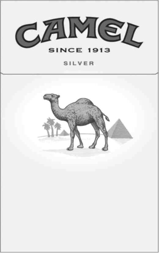 Paraqitja e markës CAMEL SINCE 1913 SILVER