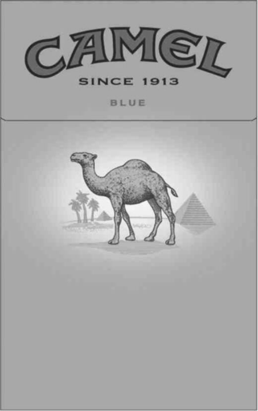 Paraqitja e markës CAMEL SINCE 1913 BLUE