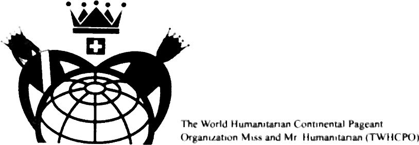 Paraqitja e markës The World Humanitarian Continental Pageant Organization Miss and Mr. Humanitarian (TWHCPO)