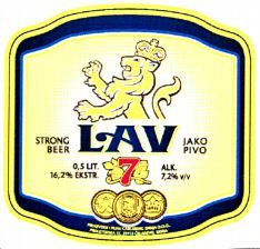 Paraqitja e markës LAV JAKO PIVO