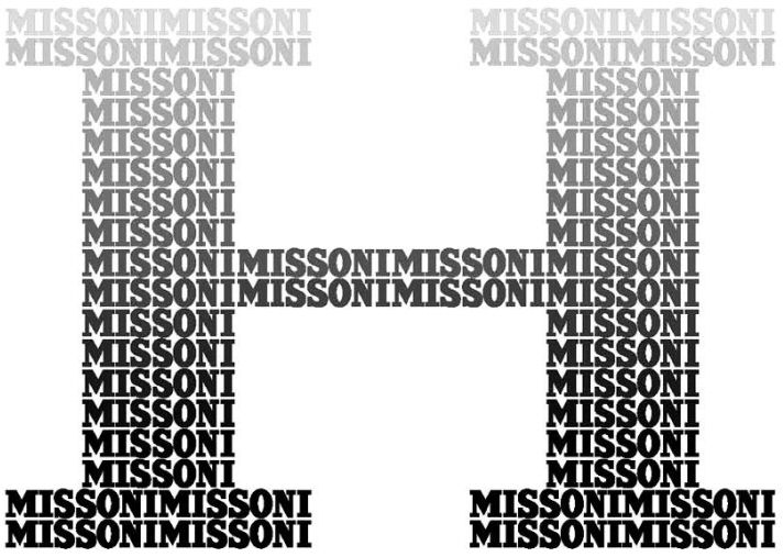 Paraqitja e markës H MISSONI