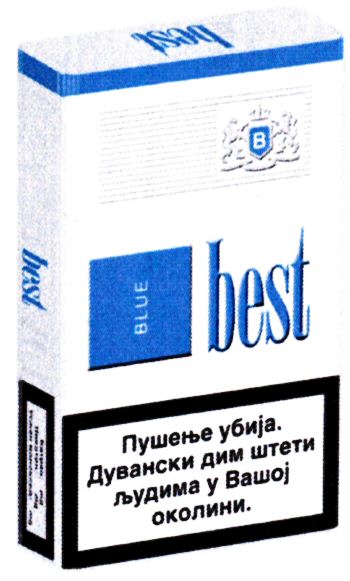 Paraqitja e markës best BLUE