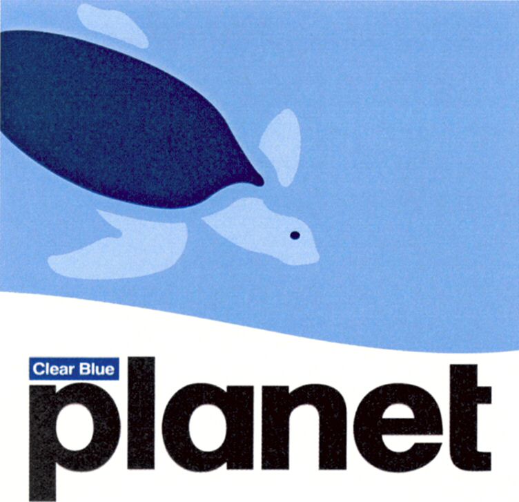 Paraqitja e markës Clear Blue planet