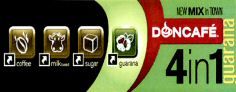 Paraqitja e markës DONCAFÉ 4in1 guarana