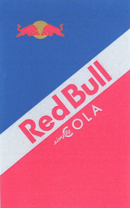 Paraqitja e markës Red Bull simply COLA