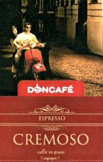 Paraqitja e markës DONCAFÉ. ESPRESSO CREMOSO