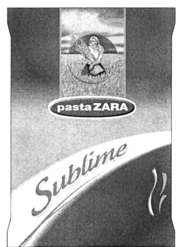 Paraqitja e markës PASTA ZARA Sublime