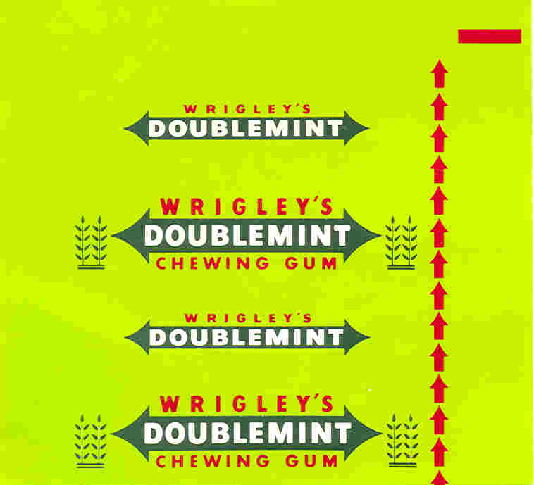 Paraqitja e markës WRIGLEY'S DOUBLEMINT