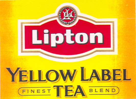 Paraqitja e markës LIPTON YELLOW LABEL TEA