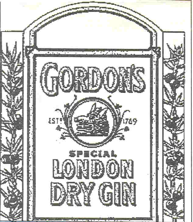 Paraqitja e markës GORDON'S DRY GIN