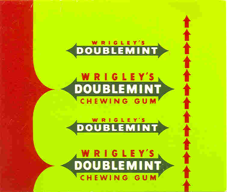 Paraqitja e markës WRIGLEY'S DOUBLEMINT