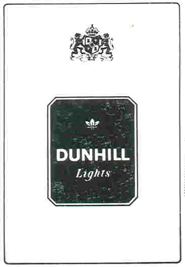 Paraqitja e markës DUNHILL LIGHTS