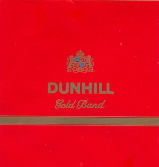 Paraqitja e markës DUNHILL GOLD BAND
