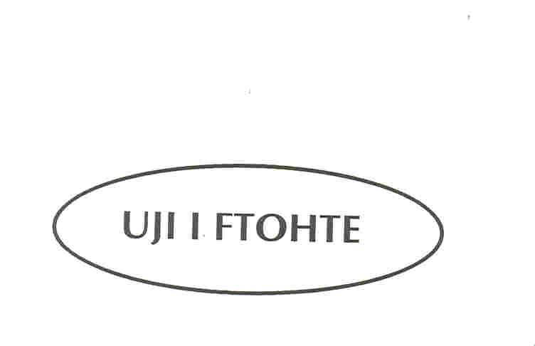 Paraqitja e markës UJI I FTOHTE