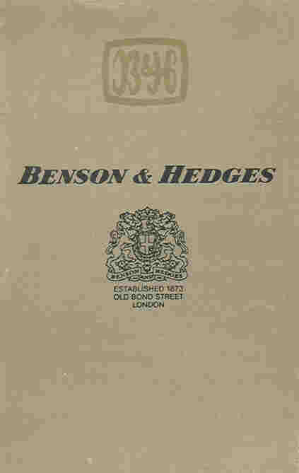 Paraqitja e markës BENSON & HEDGES