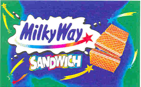 Paraqitja e markës MILKY WAY SANDWICH