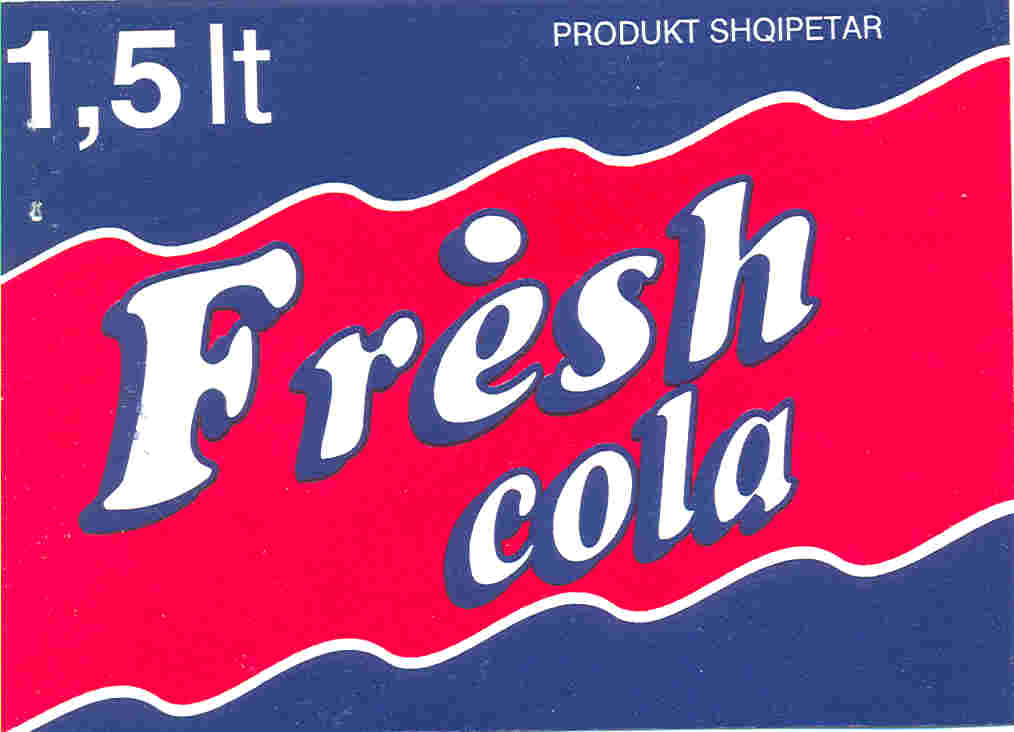 Paraqitja e markës Fresh Cola