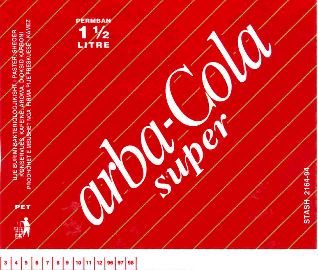 Paraqitja e markës arba-cola-super