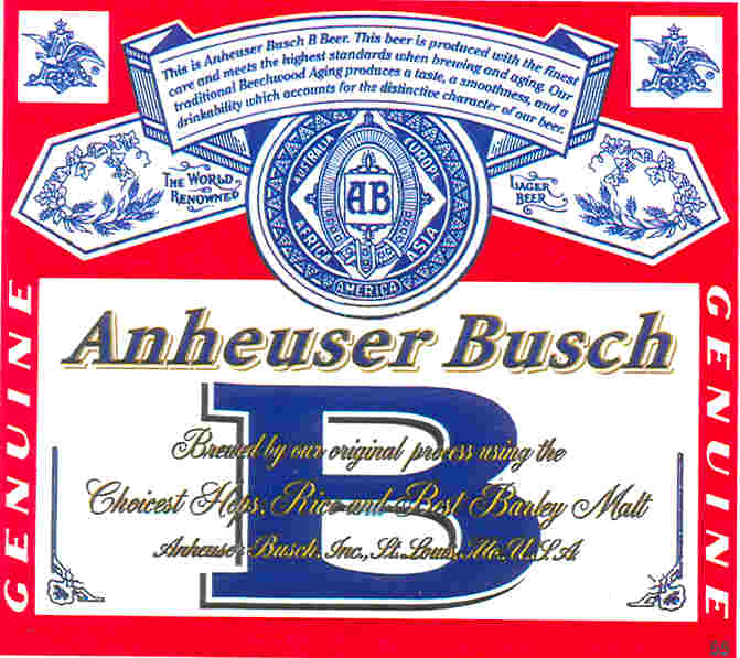 Paraqitja e markës ANHEUSER BUSCH B