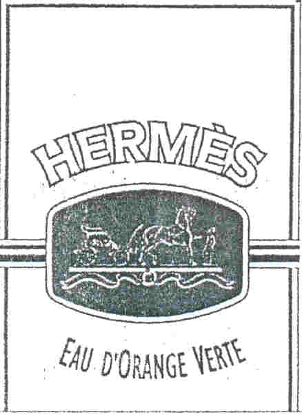 Paraqitja e markës EAU D'ORANGE VERTE- HERMÈS