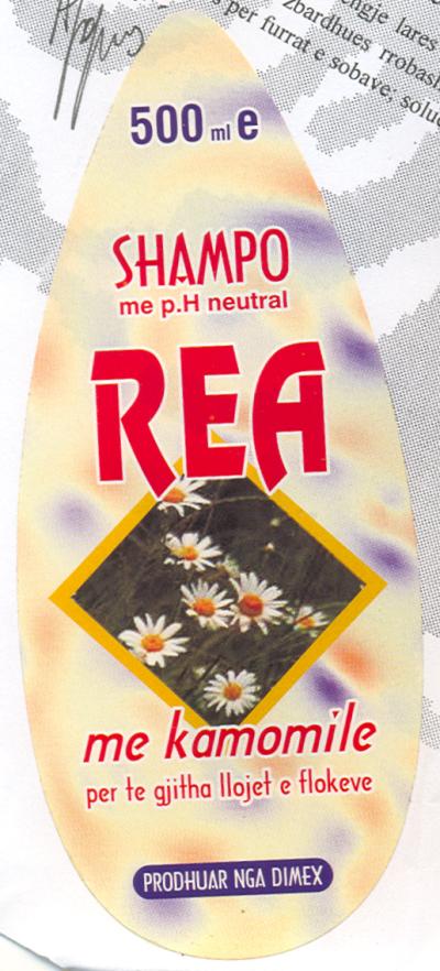 Paraqitja e markës REA-kamomil