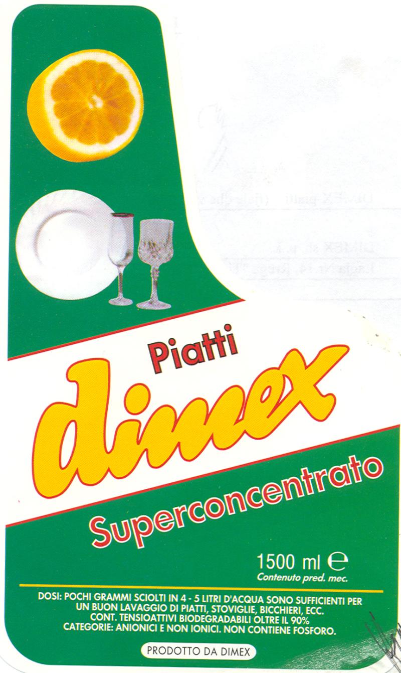 Paraqitja e markës DIMEX-piatti