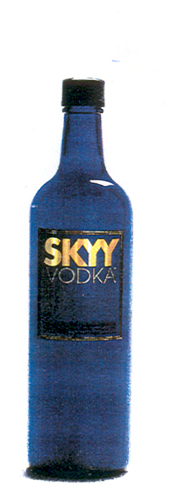 Paraqitja e markës SKYY VODKA