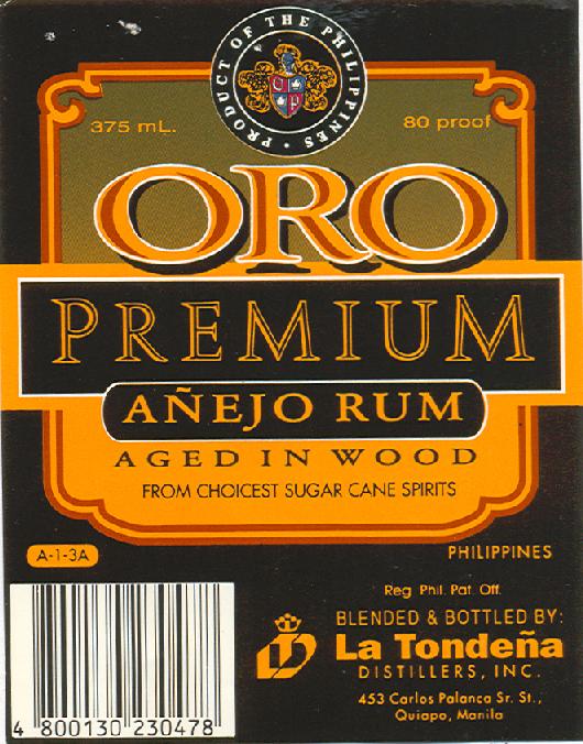 Paraqitja e markës ORO PREMIUM