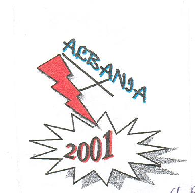 Paraqitja e markës ALBANIA 2001