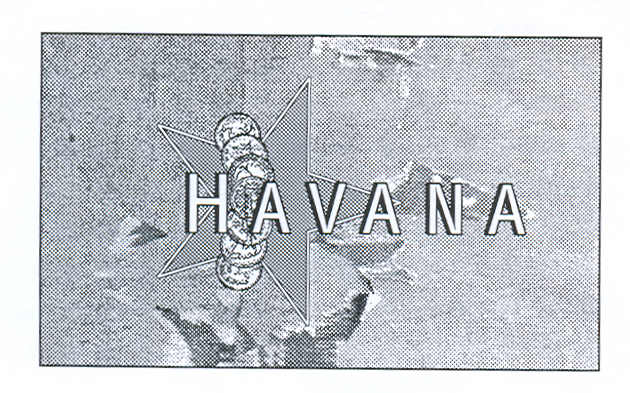 Paraqitja e markës HAVANA (B&W)