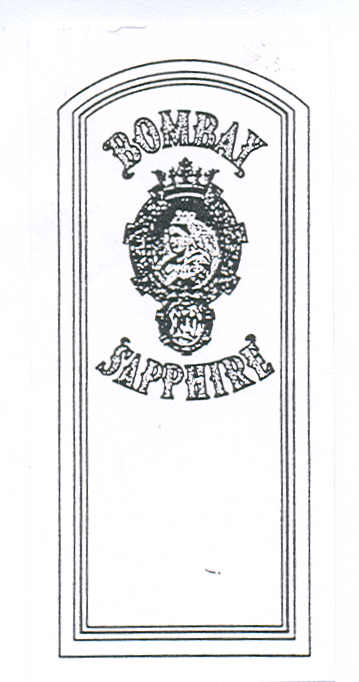 Paraqitja e markës BOMBAY SAPPHIRE