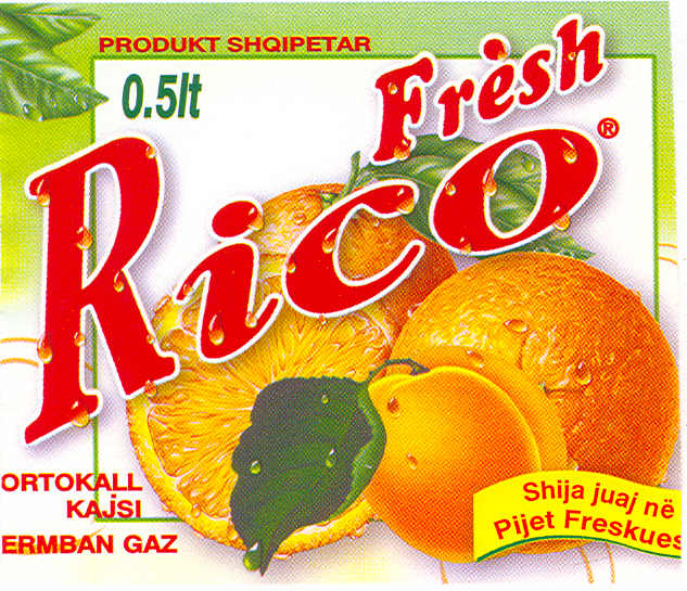 Paraqitja e markës RICO FRESH
