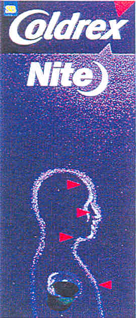 Paraqitja e markës COLDREX NITE WITH MOON