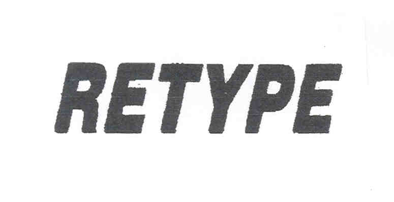 Paraqitja e markës RETYPE