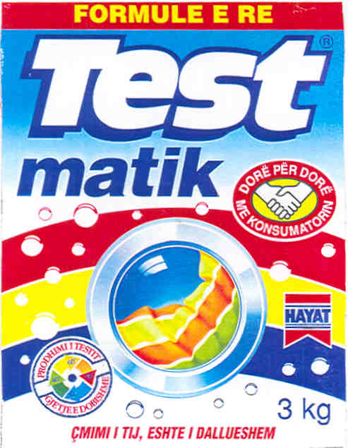 Paraqitja e markës TEST MATIK