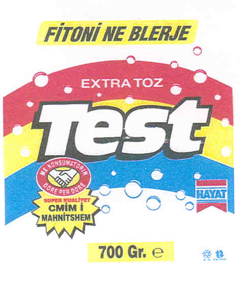 Paraqitja e markës TEST